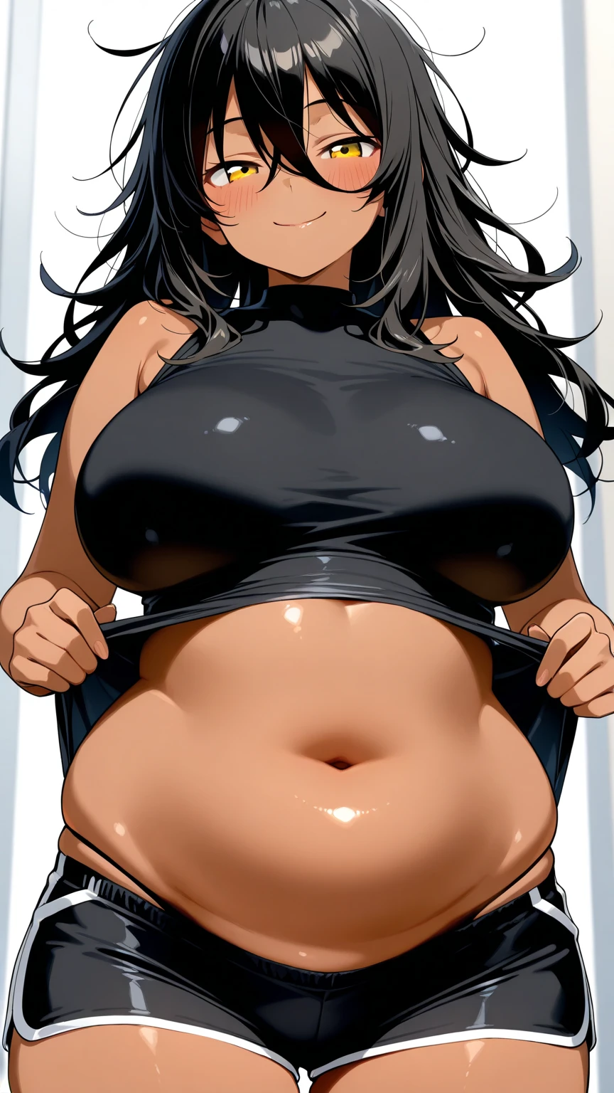 naughty pose, (showing whole body), sexy pose, standing pose, a woman ready to get fuck, ((light blue bikini)), (overexposed:1,5), drammatic (camel toe), (a woman tempting to fuck), at the bedroom, Delicate and clear female genitalia, A mature, Sexy seductive woman, Large areola, (blushing face:1.4), (sweaty:1.4), semi-rimless eyewear, black hair, very long hair,Bangs, (close eyelids), purple eyes, 1 girl, 20yo,Young female,Beautiful Finger,Beautiful long legs,Beautiful body,Beautiful Nose,Beautiful character design, perfect eyes, perfect face,expressive eyes,perfect balance, (innocent_big_eyes:1.0), official art,extremely detailed CG unity 8k wallpaper, perfect lighting,Colorful, Bright_Front_face_Lighting,shiny skin, (masterpiece:1.0),(best_quality:1.0), ultra high res,4K,ultra-detailed, photography, 8K, HDR, highres, absurdres:1.2, Kodak portra 400, film grain, bokeh:1.2, lens flare, (vibrant_color:1.2),professional photograph, (Beautiful,large_Breasts:1.4), (beautiful_face:1.5)