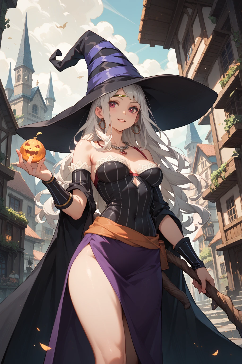 Busty witch