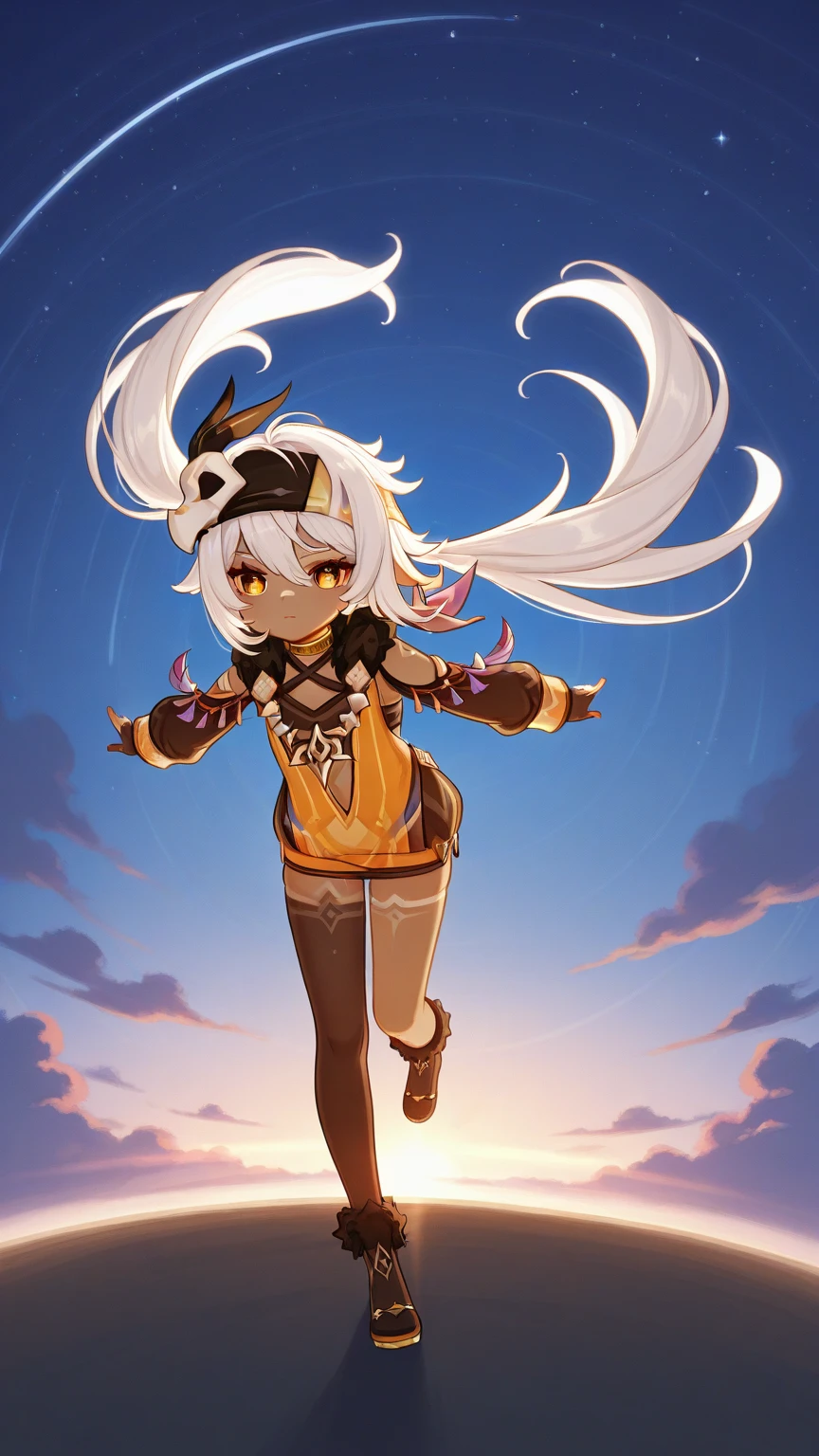 master-piece,hyper quality, hyper detailed,perfect drawing,1 beautiful girl, white bikini, rabbit ears, rabbit tail, rabbit palm, rabbit paws, rabbit fingers, hunter's eyes aiming for prey, gray hair, drooping eyes, height 65cm, three sizes B95W60H90, fluffy, kneeling, pow pause