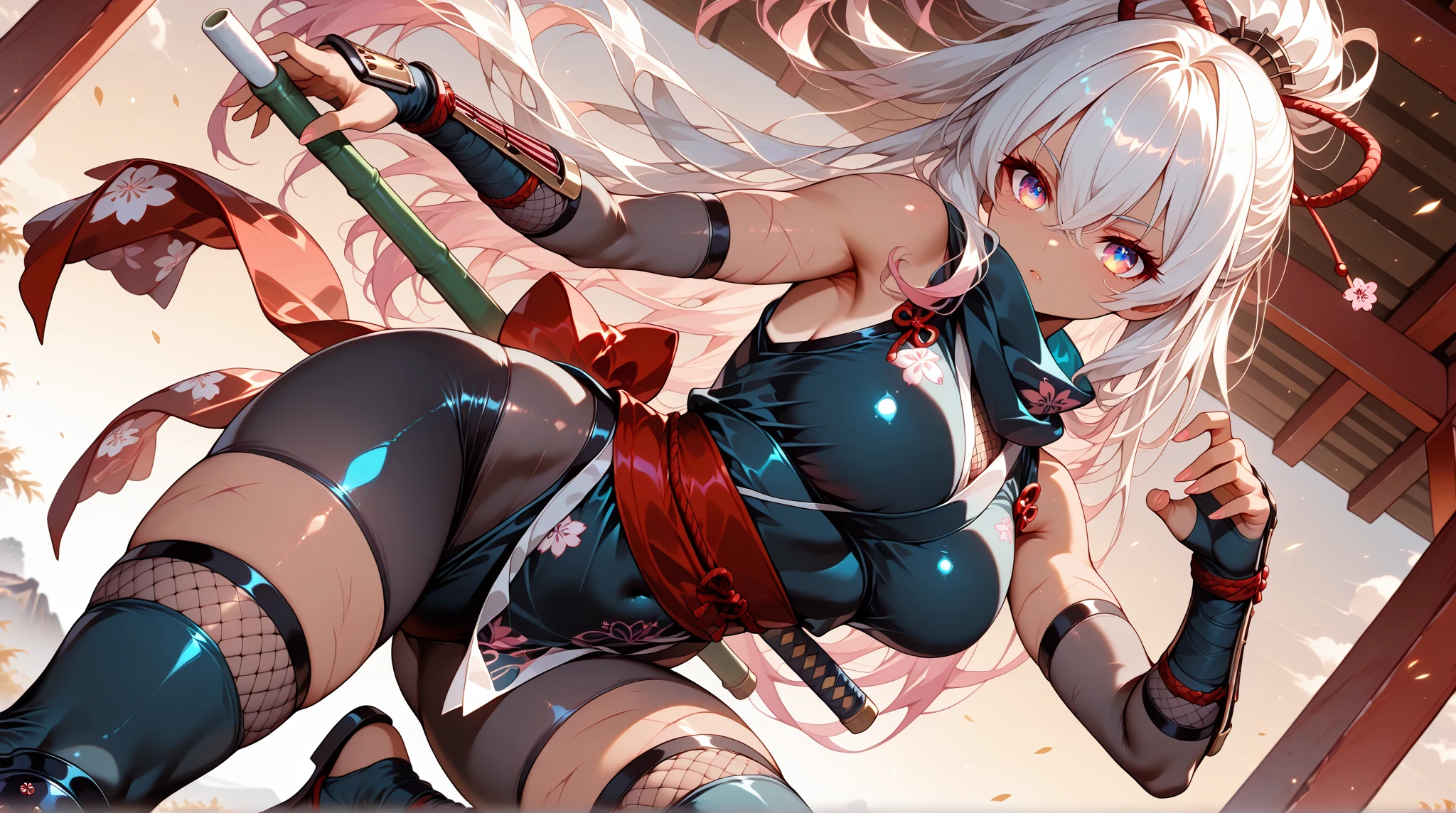 ak_ling, dragon girl, (blue hair:1.4), (blue eyes:1.5), long hair, (large breasts:1.2), (huge ass:1.4), (Muscular Female),
BREAK ((bike shorts)), ((micro top:1.4)),
BREAK looking at viewer, sweaty body, ((smirk)), (sweaty:1.3), ((from behind)), ((from below)), side view, squatting,
BREAK (masterpiece:1.2), best quality, high resolution, unity 8k wallpaper, (illustration:0.8), (beautiful detailed eyes:1.6), extremely detailed face, perfect lighting, extremely detailed CG, (perfect anatomy), 