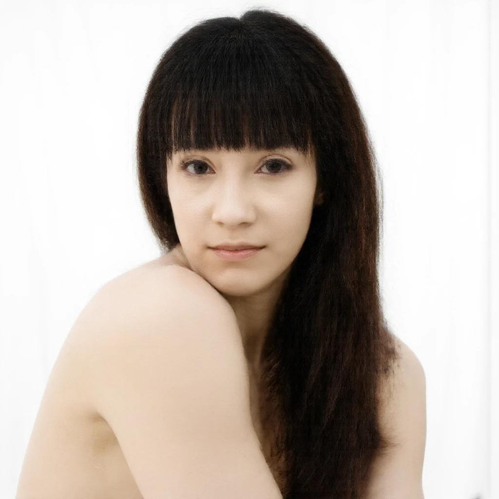 ((Highest quality, 8k, masterpiece: 1.3)), sharp: 1.2, Perfect Body Beauty: 1.4, ((Layered Hairstyles, Small breasts: 1.0)), ((bed)), (((Vagina))), ((濡れたVagina)), ((Young teenage woman)), (((Bushy pubic hair))), ((Bushy armpit hair)), ((Beautiful Skin)), ((nude)), Feminine curvaceous figure, (((Spread your legs and increase the depiction of your crotch))), Wavy Hair, Beautiful attention to detail, Super detailed, Highly detailed face and skin texture, fine grain, double eyelid, Black Hair, Big Ass, Lower Body, Thighs, (((Skinny))), Wide hip bones, Curved waist, There is a gap between the legs, Wet and shiny lips, smile, Blushing, Get a grip on your body, ((Anatomically correct human body)), ((Crisp body shape)), ((An accurately drawn nipple, approximately 5cm in length and width)), Protruding skeleton, Raised hair, Pink nipples, ((Nipples with a slight depression in the center)), ((Twisting his body from a backwards position to look at me)), Chest without wrinkles, A face without nasolabial folds, Not wearing clothing, Downcast eyes, The labia minora protrude, ((The butthole is visible)), ((On all fours))