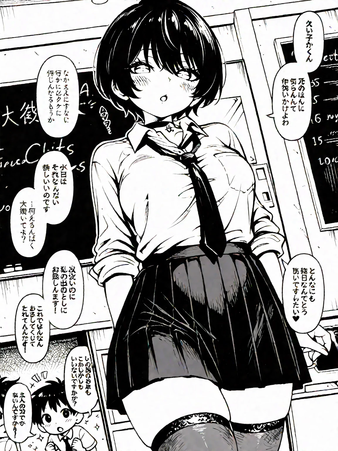 、(masterpiece、Highest quality)、Highest quality, Ultra-high resolution, (((masterpiece))), alone, Sweat、Big eyes, Composition from the front、Shortcuts、Embarrassed face、Blonde Hair、Cut your hair short、School classroom、Sailor suit、skirt、short hair、Browsing Caution、Upper body naked、Breasts exposed、Nipples、Large areola、Sitting in a chair without a backrest、Internal Medicine Examination、Woman showing her body、belly button、真Composition from the front、School Insurance Office、curtain、cubicle、window、door、Fluorescent lamp