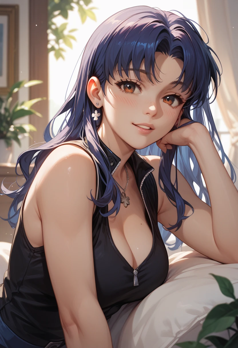 (masterpiece:1.2, best quality:1.1, highres,absurdres, high quality),(photorealistic:1.1),reflected light, colorful,ultra-detailed, ultra hd, super detailed,
ferry_summer, blue hair, yellow eyes, swimsuit, one hand on hair, (full body), 1girl, solo focus, laying on the couch,