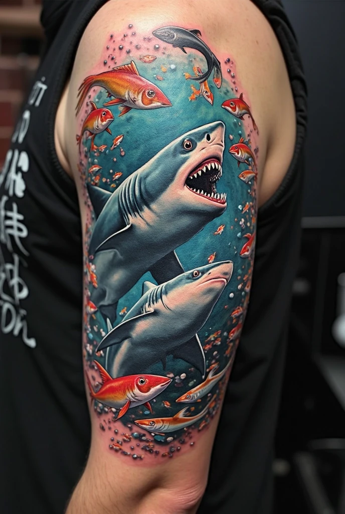 Shark tattoo 