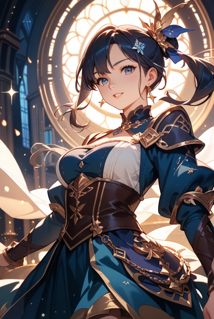 Sfw, (vivid colors,ultra-detailed),(best quality:1.37)chun li reimagined as a Victorian goth girl in a dark Victorian era backdrop, full body,