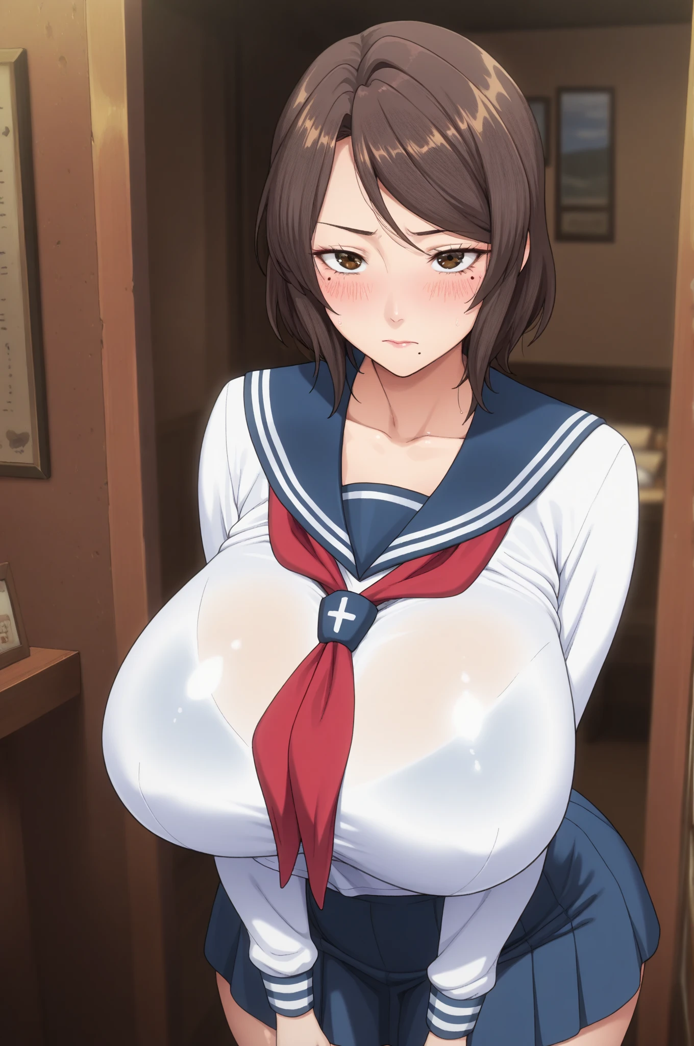 dakimakura)、Sleep on your back、抱きpillow,,pillow,Are sleeping,bed,,,take care of,,,Close your legs,,、Public toilet、Japanese-style toilet、Mangli,,,(Anime Style),1 girl, alone, masterpiece, highest quality, Amagi Brilliant Park, Sento Isuzu, Brown eyes, Brown Hair, Long Hair, ponytail, Hair between the eyes, Hair intake, Side Lock, Antenna Hair, Hair Ribbon, White ribbon、 ((I am the west, Red Shirt, No sleeve, Needle, Epaulettes, White ribbon, Black Skirt)),((amusement park)), please put your hand on your chest,View your viewers、smile, Outdoor、(look forward to、Cover the subject completely)、(blush、light in your eyes、Eye highlights) uniform, Anteater Face,penis, Spitrost, Blowjob, Oral, Sex,,,Hyottoko face, Completely naked、1 girl, Asuka, Evangelion, 8k, highest quality, , classroom, smile,,Huge breasts,Erect nipples,,,long drooping chest,、Huge breasts 、Showing nipples,Completely naked,Huge breasts,Erect nipples,,,long drooping chest,、Huge breasts,,,v1.Anteater Face,penis, Spitrost, Blowjob, Oral, Sex,,,Hyottoko face, busルーム、bus,,Dirty toilet,busタブ,Completely naked、SittingBlowjobQuiron pose, , hair Completely naked, break looking at viewer, break 市, break (masterpiece:1.2), highest quality, High resolution, unity 8k wallpaper, (shape:0.8), (Beautiful and beautiful eyes:1.6), Highly detailed face, Perfect lighting, Extremely detailed CG, (Perfect hands, Perfect Anatomy),Big Breasts, , Show me your nipples,,,Huge breasts,Erect nipples,,,long drooping chest,、Huge breastsShowing nipples,Completely naked,Huge breasts,Erect nipples