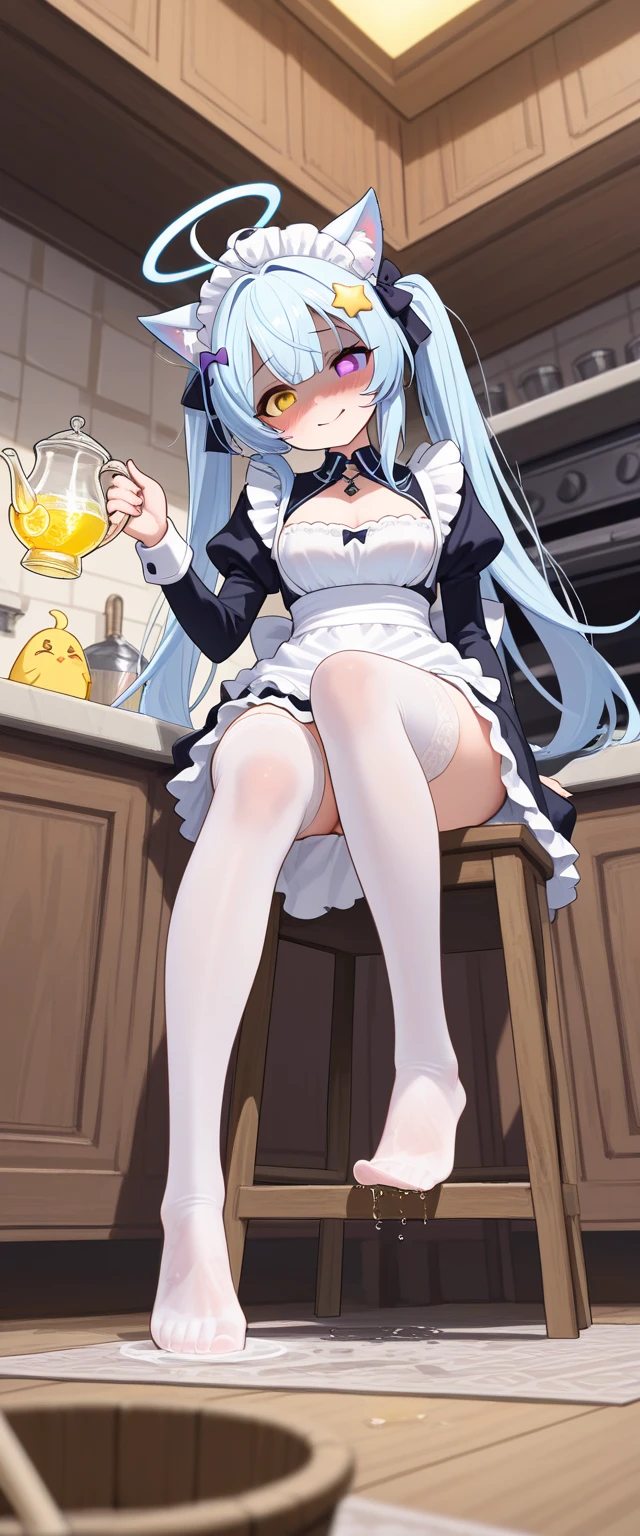 castle, round table, girl on the table, plate, shit on the plate, Score_9, Score_8_up, Score_7_up, Score_6_up, source_anime, rating:general, 1girl, bitch, white skin, open eyes, speech bubble, hands on ass, bend over, shit , pooping in the ass, looking at viewer, sexy smile, excited, lustful, extremely high details, 1  girl, morgan le fay (fate), black bow, bow, light blue hair, blue eyes, choker, hair bow, hair ornament, long hair, ribbon, tall and busty, open ass, anus, open anus, black high heels, blue and black long gloves, blue and black thighs, blue and black stockings, blue and black bra, long hair in the armpits, blue lipstick, arousal, full body, high quality, wallpaper