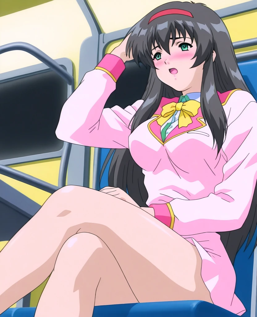 1 girl, Sayla Mass, elegant, table top, Complex, パンツが見えそうなほど短い超ミニskirtのアーミーピンクの制服ワンピース............、pure white panties、Please squat down and show me your white panties.............、超ミニskirt ミニスカではパンツが見えます、white panties、realistic, highest quality, absurd, high facial detail, perfect eyes, 18-year-old, cowboy shot, realization、, Bright colors, pink uniform, skirt、photograph、Gravure shooting style、real image、best image quality、1 girl, Sayla Mass, elegant,spread legs,white pantiesーを見せる, table top, Complex,超ミニskirt、white panties、 realistic, highest quality, absurd, high facial detail, perfect eyes, 18-year-old, cowboy shot, , Bright colors, white uniform, skirt