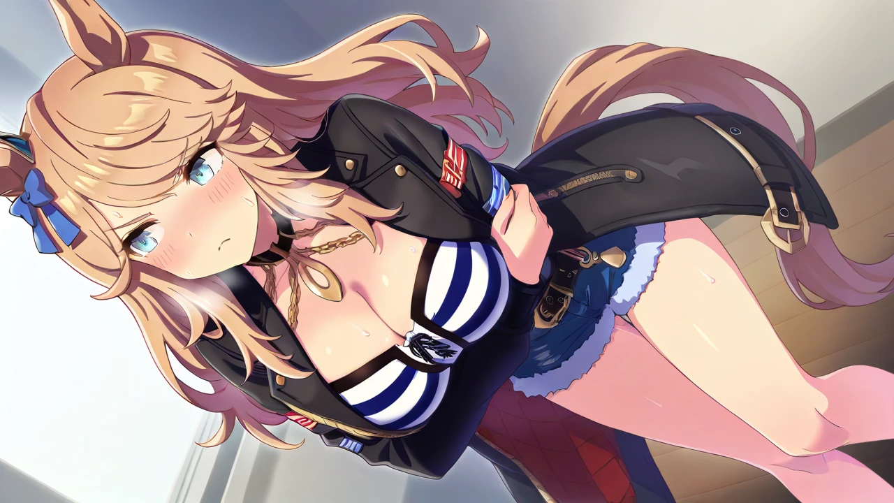 (Very delicate and beautiful:1.2)super model,,Beautiful breasts,voluptuous,【bike shorts】,,【3girls】,,Highest quality, High resolution, 8k,mini skirt,uniform,A beautiful girl kicks a man in the groin and bullies him