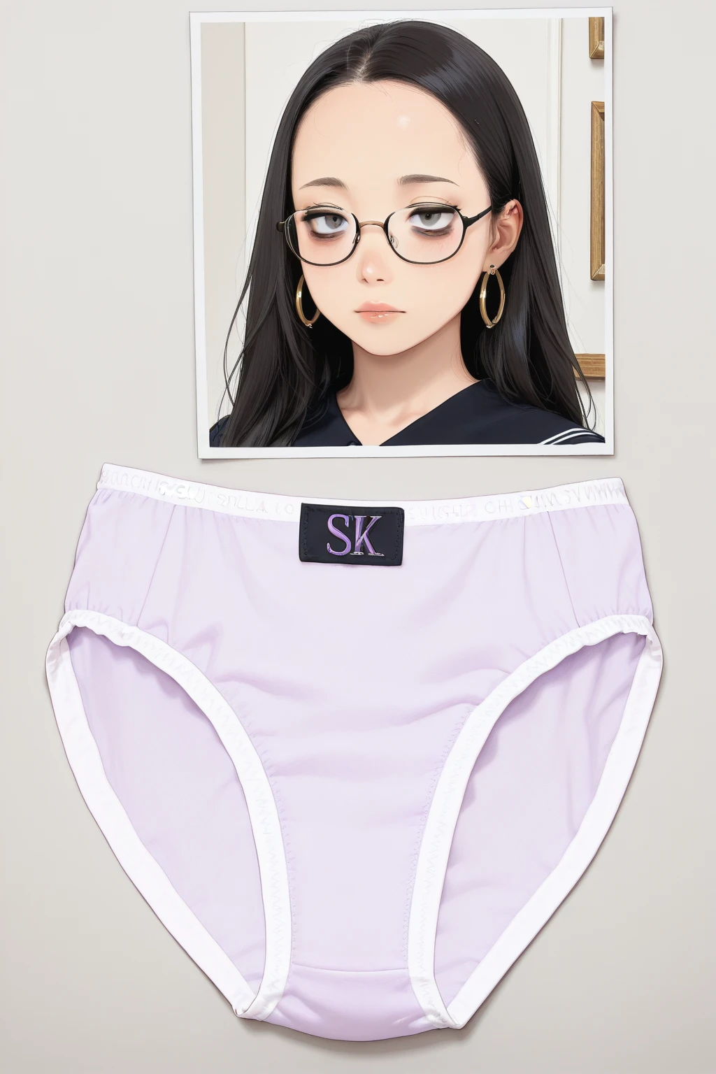 Wearing panties