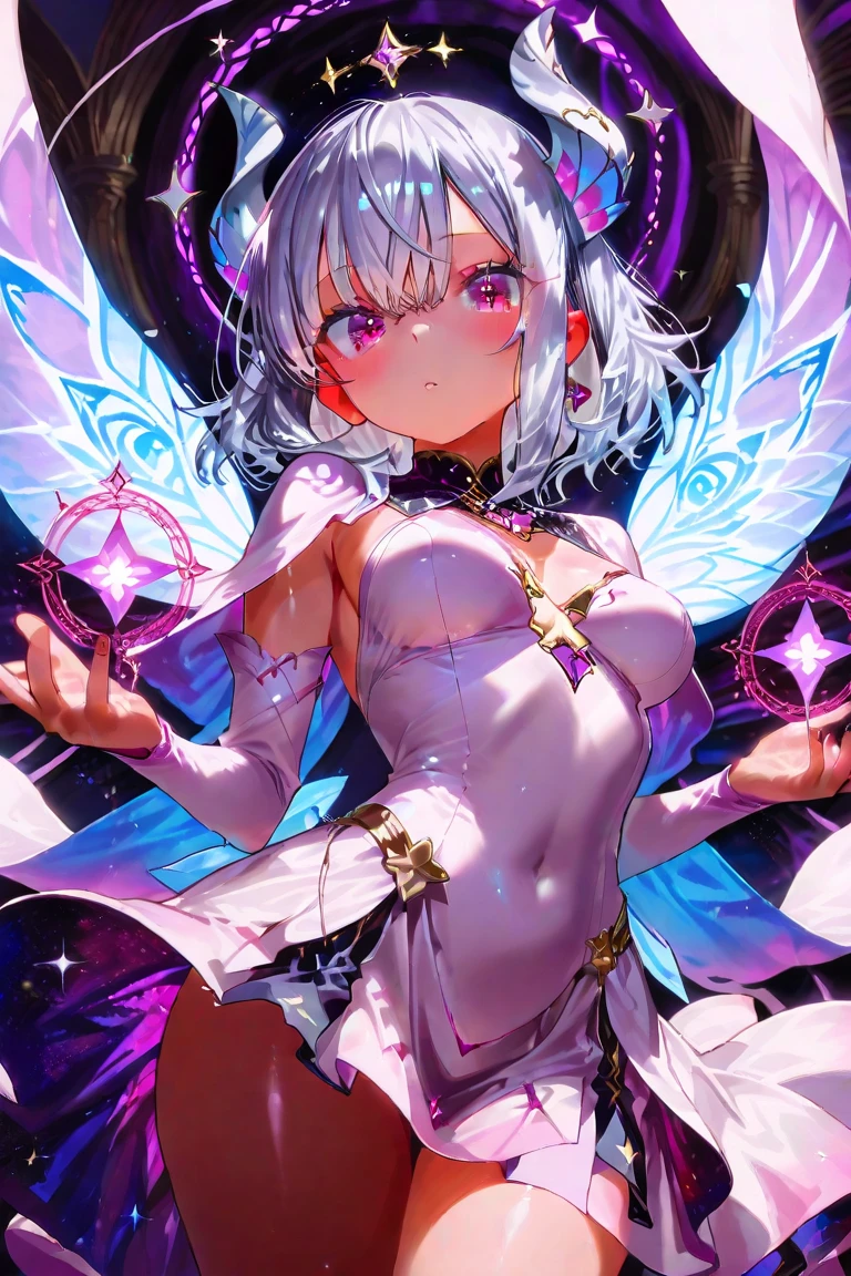 Chica desnuda mostrando sus tetas lolicon