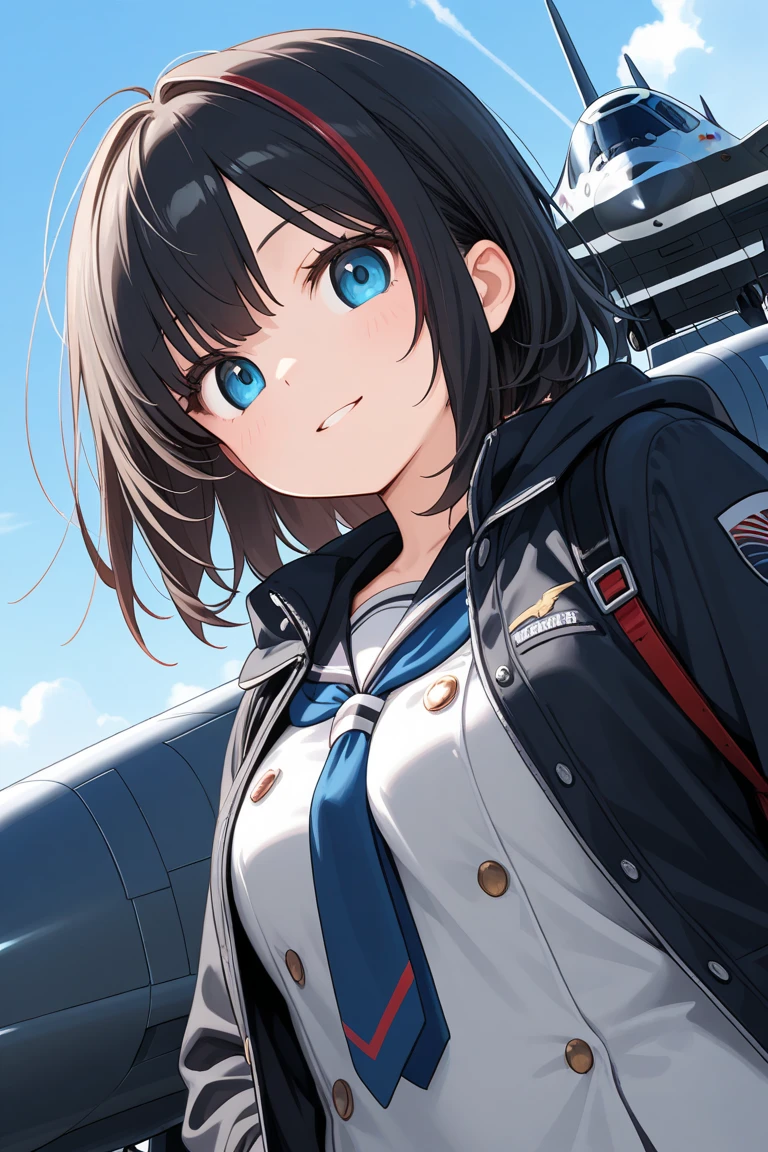 {(ultra realistic photo graphic style:1.4)}, {(1girl florating in the sky at an altitude of 10000m:1.2), (out of focus background:1.4)}, {1girl, 18yo, beasts_ears, beasta_tail}, (strike witches:1.2)}, {(cheerful:1.4), (candid shot)}
, {(inner_thighs showing pose:1.4), (inner_crotch showing pose:1.2)}