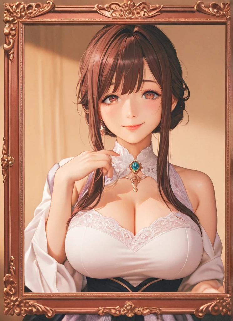 (highest quality、High resolution、detailed background、8K)、Beautiful and dense face、beautiful and smooth skin、skin texture、professional lighting、Beautiful girl in her 20s、two women、brown hair、braided ponytail、(huge breasts:1.3)、(realistic:1.2)、perfect body line、No bra、plump nipples、
Enjoy a romantic dinner by candlelight、sexy atmosphere、
Confidence and Charm、Express yourself with confidence、Charm、
Refreshing and feminine style for spring、
Sheer material is transparent and gives a light and feminine impression.、
If you want a sheer top to be the focal point, choose a simple camisole or tank top in a similar color as an inner layer.、
If you want to enjoy sheerness, pair it with an inner layer with lace or embroidery details for a subtle accent.、
For spring, choose sheer tops in pastel or bright colors to bring out the seasonal feel.、
Choose a design with a high neck or ruffles for a more feminine look.、
Pair it with a pleated skirt for an elegant and dynamic look.、
On chilly spring days, it's a good idea to wear a cardigan or a light jacket.、
We also recommend layering with a shirt or blouse made of sheer material as an outer layer.、
Add a simple necklace or earrings for a sophisticated look.、
Choosing accessories in metallic colors will give you a trendy look and add to the spring feel.、
Wear nude sandals for a light look on your feet.、
looking at me with a very happy expression、Have a slight blush、smiling、sexual expression、cute