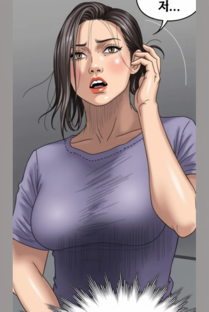 (best quality), (very aesthetic), (ultra-detailed), (best illustration),(a mature female),(perfect face),Suikoden,Mrs. Lin,(((NSFW))),((full_body)),((full_nude)),(crying),Covers mouth with right hand,red cheek,sweating,skinny,flushed skin,(hairly),(doing blowjob),(She is sucking on an erect penis),(Holding an erect penis with his right hand),(Cum in mouth),chinese traditional bed room,overhead view