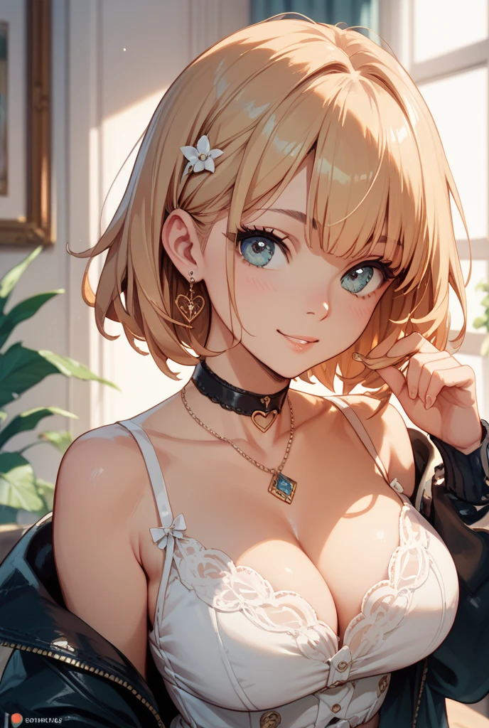 masterpiece, absurdres, best quality, ultra detailed, high Resolution, detailed illustration, bright colour, (extremely beautiful detailed face and eyes, Delicate beautiful face, 1 girl, cute face:1.3), (magenta eyes:1.1), sparkling eyes, big eyes, medium breasts, (perky breasts:1.1), (pointy breasts:1.1), medium hips, glamorous body, white skin, BREAK, long bob cut, (blonde hair:0.8), messy hair, detailed hair, shiny hair, BREAK (undressed, ecstasy:1.5), (Elevator:1.3), perfect lighting, (embarrassed:1.5), (vulgarity:1.5), (trembling:0.8),