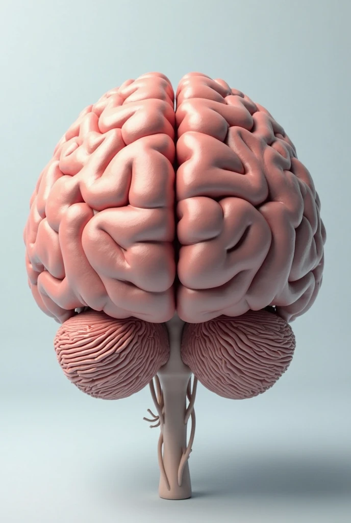 the image of the brain where the parts to be filled can be located