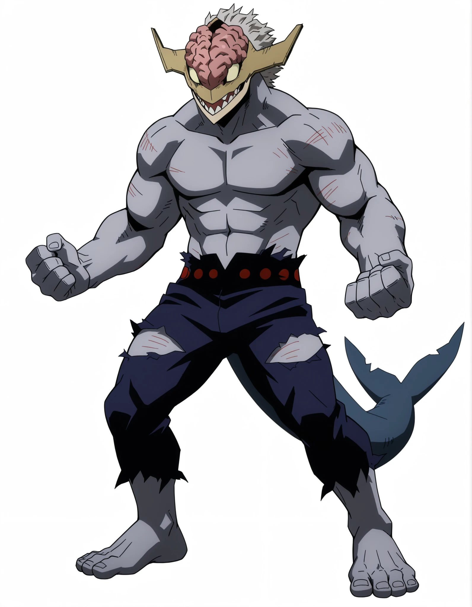 score_9,score_8_up, score_7_up, source_anime, BREAK
outdoors,
kafkakaiju, 1boy, solo,glowing, glowing eyes, horns, sharp teeth, armor, aqua eyes, muscular male, looking at viewer, neon trim, black sclera, standing, claws, spikes,
anime screencap, anime coloring, official art, muscular, lobo, the second, large pectorals, venous muscles, Huge muscles, flexing, wearing speedo, smilin