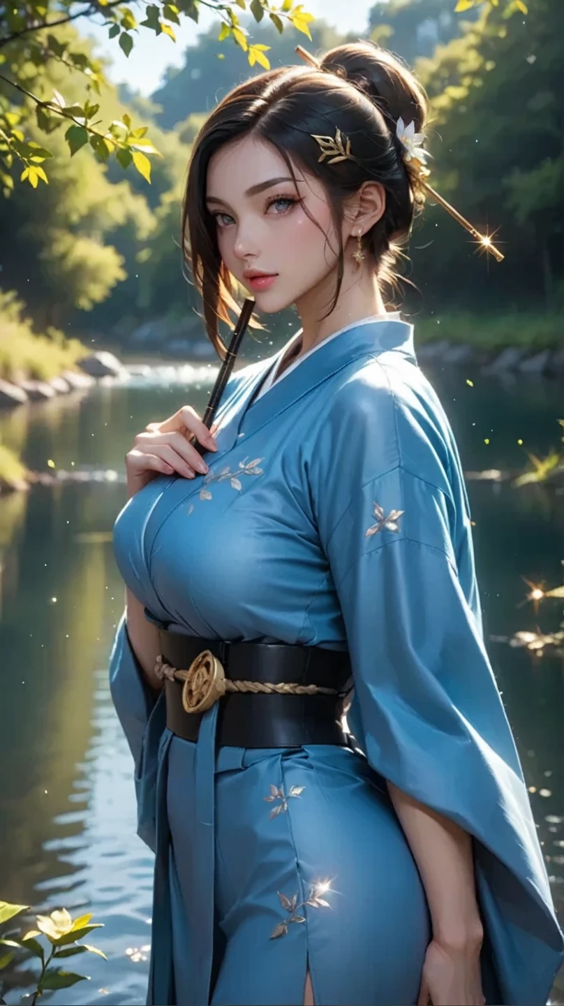 Farm Girl,in woods,(Holding on to the tree:1.5),(Being touched by men:1.3),Pouting ass,(Being stroked by a man's crotch:1.3),(seen from the side), (((tmasterpiece))), ((best qualtiy)), ((intricately details)), ((ultra-realistic realism)), Ridiculous res, A MILF, Mature woman, ssee-through, highly detailed, illustratio, 1 milf, ((Large breasts)), (Pink areola),perfect hand, detailed finger, Beautiful detailed eyes, Wavy curly hair, with brown eye, name badge, vd, (Uniforms of peasant women:1.4), (Button unfastening),(The breasts leak all out of the clothes), neck rings, 耳Nipple Ring, detailedbackground, in woods, perfect eyes, Seductive eye,Cocked buttocks,Reddened face,(weeping:1.2),Confused eyes