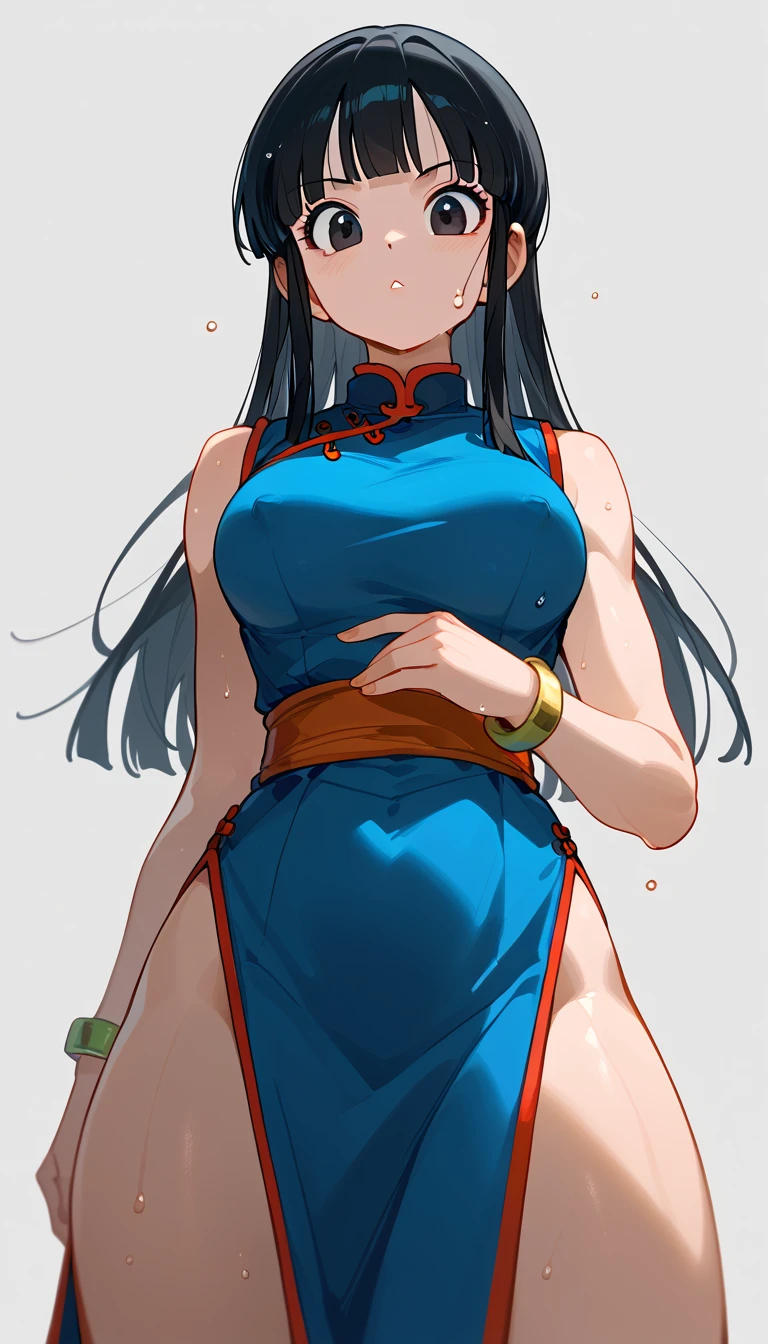 Hanfu, she has a jiggly fat round belly, Her belly was big and round, hyperrealistic full figure, Japanese goddess, potbelly, Voluptious body, Pregnant belly, giant stunning goddess shot, trending at cgstation,Big breasts Thin waist,tatical clothes,Trapped by Slime,Obscene lines,Orgasmic face