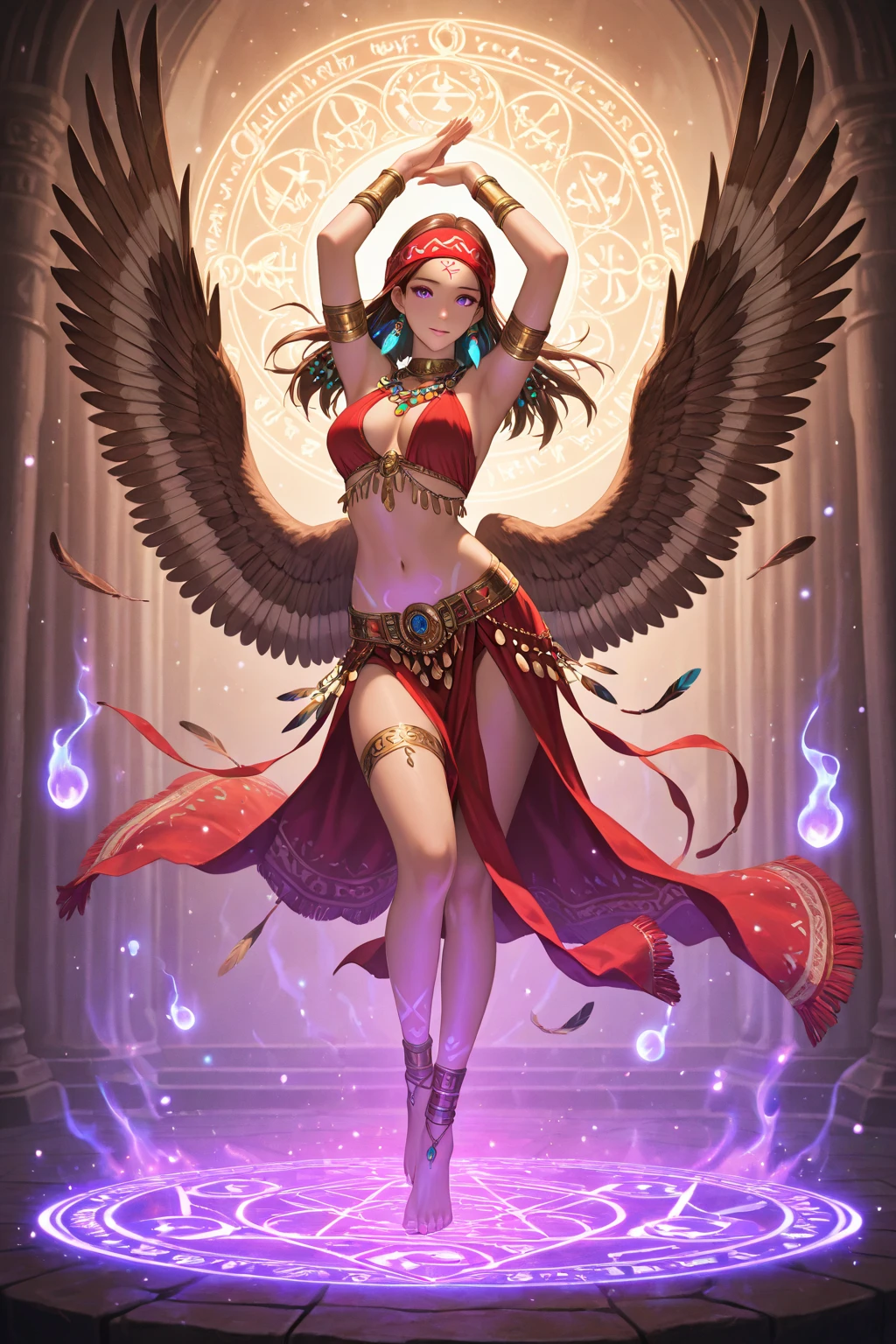 In a mystical realm, a phoenix gracefully spreads its wings, surrounded by swirling flames and glowing ashes. The bird's eyes glow with ancient wisdom as it prepares for its rebirth. The artwork should evoke a sense of enchantment and mystique, with a focus on the phoenix's ethereal presence. (gracefully spreads its wings:1.3), (swirling flames:1.4), (glowing ashes:1.3), (eyes glow with ancient wisdom:1.5), (mystical realm:1.3), (sense of enchantment and mystique:1.4), (focus on phoenix's ethereal presence:1.3), (highly detailed), (sharp focus), (photorealistic).