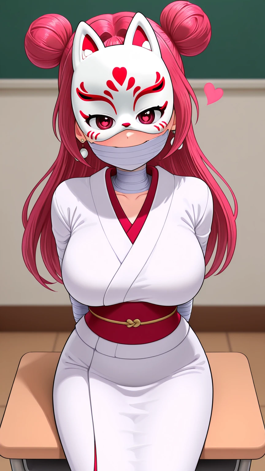 <lora:luna:0.8>, luna, 1girl, solo, smirk, rabbit ears, mouth veil, kimono, (seductive, alluring, charming:1.3), (highly detailed, high quality:1.3)