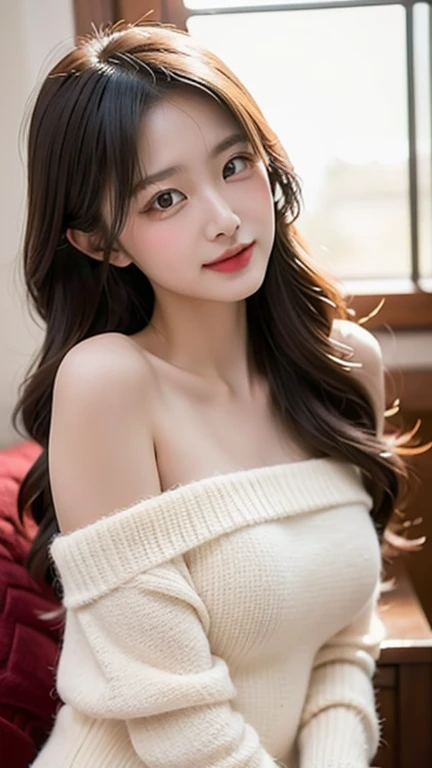 (Ultra-realistic), (shape), (High resolution), (8k), (Very detailed), (Best shape), (Beautiful and detailed), (highest quality), (Very detailed), (masterpiece), (wallpaper), (Detailed face), alone, One Girl, whole body, Spectators staring, Beautiful eyes and mouth, Detailed face, bar counter, In the Dark, moderate, Pure erotic face ace_v1, smile, Long Hair, Dark blonde hair, bangs, Off-the-shoulder oversized clothing, Sit on a chair, Beautiful Teeth, Blushing, A captivated look,(Embarrassed and peeing),(Embarrassed and defecation),(Embarrassed to show pussy line),(Embarrassed and Cum Overflowing from Vagina),