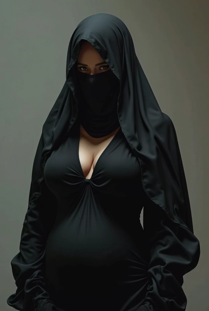 donna,black veil,head covered,faceless female, blue eyes,
black dress,curvy,
standing,
mansion,dim lighting,
(insanely detailed, masterpiece, best quality),solo,<lora:donnabeneviento:0.7>,