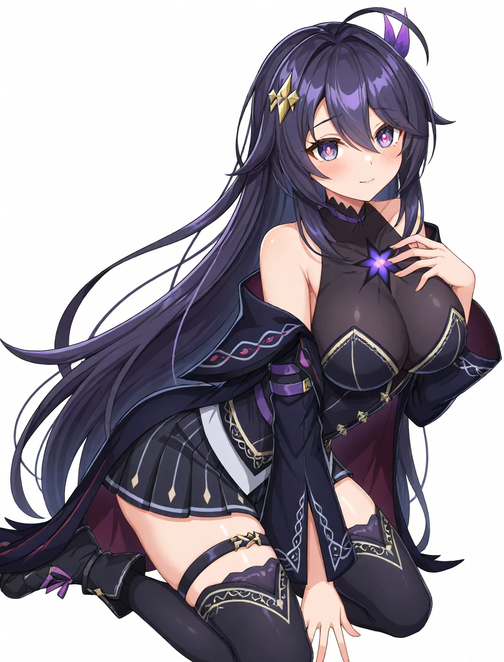 nsfw,8k,Masterpiece,(Light purple bikini),((A woman wearing separate armor)),female knight,Mature Woman,28 years old,Bikini Armor, Beach,The world of fantasy games set in another world,Sexy anime characters,Slender figure,Cleavage,belly button,Short Bob,Black Hair,Shy smile,Flushed Cheeks, Knight Girl, Very detailed fan art, Detailed digital anime art, Anime Goddess, Anime illustration, Girl in Armor,Beautiful expression right down to your fingertips,Looking at the audience,Sweaty, glistening skin,Hands on Hips,Contrapposto