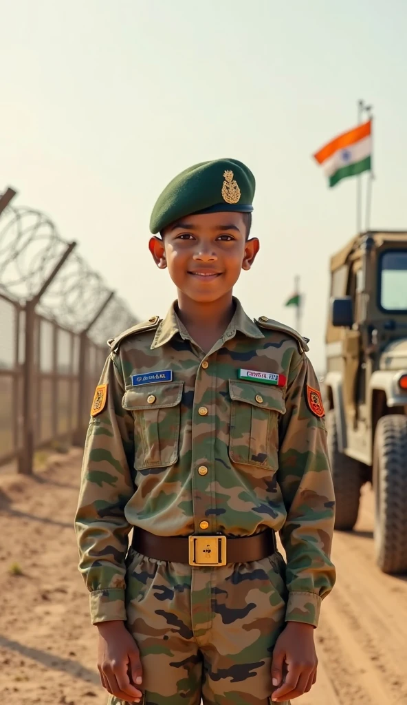 boy scout in uniform standing in front of a building with a flag, scout boy, portrait n - 9, young commoner, proud smile, full protrait, boy scout troop, he is at camp, nivanh chanthara, perfect crisp sunlight, resplendent and proud of bearing, in uniform, proud look