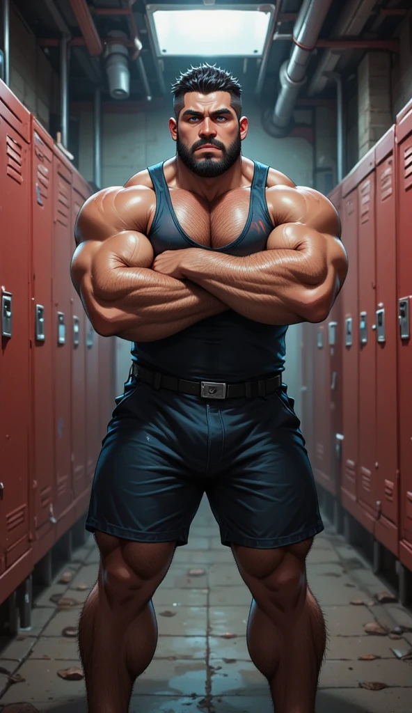 A group of three teenagers stare blankly in line in a mist-filled locker room as they are hypnotized by subliminal messages played over the speakers in the room and grow to become big dumb football jocks wearing jock straps, football uniforms, and cleats. Their voices grow deeper as they repeat the reinforcement phrases. Bro. Hyper muscles. Big biceps. Big triceps. Big traps. Broad shoulders. Big lats. thick hyper meaty pecs. Strong abs. Hyper swollen bulging crotch. Dumber and dumber. IQ drain. Hypnosis. Hypnotized. Brainwashing. Brainwash. Brainwashed. mesmerized. Mesmerism. Slumped shoulders. "Must grow big.... Must grow dumb.... Bigger and bigger.... Dumber and dumber.... Grow ... Bigger ... Grow ... dumber.... Football ... jocks.... Must forget.... Must obey... I belong to the team.... I belong to the gym... I belong to Coach.... Nothing but big ... dumb ... football jocks.... Jocks work out.... Jocks must grow.... Jocks don't think, ... just curse and think slow.... My meathead's on the chopping block.... Cut out the smarts till I'm dumb as a rock..... Muscle must flex.... Let the meathead grow.... Till I'm nothing but a mindless jock bro.... Huhuhuhuh.... Empty head.... Mind numb.... Good to grow big, buff, and dumb.... Just a big, cocky, brainless football jock.... Yes, coach.... I obey...." brainless. mindless. brute. brutificaiton. Football jock assimilation. Football jock transformation. Indoctrination. Dumbing down. Bro. brawny. meathead. Musclehead. Smirking. Hairy. Hairy armpits. Hairy pecs. treasure trail. Sweaty.