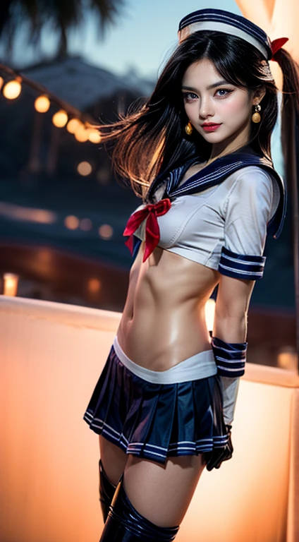 , 1girl,a beautiful fashion model ,(masterpiece, official art, best quality) (blue eyes) shiny hair, long bob, blonde hair with blonde streaks in hair, ponytail, full lips, upturned nose, big , stripping, elegant makeup, exhibitionism, naked in public, , slim thighs, toned body, shiny skin, sexy pose, blue eyes, (((arrogant, flirty)))), narrow hips, wearing high hip thong and see-through top, , ((girl wearing cyber punk outfit, embarrassed)), gold hoop earrings, pink eyeshadow, thong, cute face, gym,, (((tan skin))), tanned, hat, ratatatat74 style
The main character is Usagi Tsukino, a clumsy and seemingly ordinary teenage girl who discovers that she is the reincarnation of Sailor Moon, the legendary warrior of love and justice. Usagi is joined by other Sailor Guardians, including Sailor Mercury, Sailor Mars, Sailor Jupiter, and Sailor Venus, each of whom possesses unique powers and abilities. Together, they fight evil forces, protect the world from various threats, and search for the Moon Princess. cybermisty, blonde hair, make up, green eyes, choker, jewellery, wearing a purple sweater, ripped jeans, pants, looking at viewer, serious, smiling,
standing, arms crossed, inside a pawn shop, counter, soft lighting, extreme detail, masterpiece,