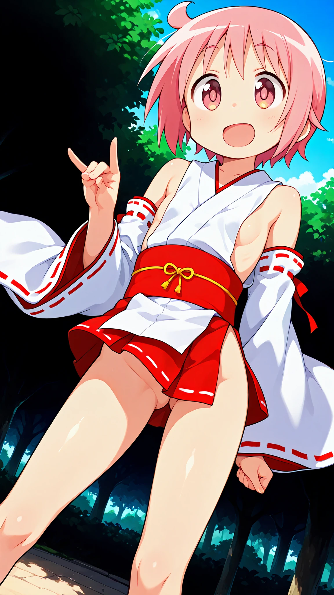 ((Tabletop, Highest quality, High resolution, Pixel perfect,  4K, nsfw)))、(((((Bukkake in the stomach、Surrounded by several men、Multiple cocks)))))、1 Girl, Beautiful woman、((short hair, Wavy Hair、Pink Hair)), ((Orange Eyes、Beautiful eyelashes, Realistic eyes)), ((Detailed face, blush:1.2)), ((Smooth texture:0.75, Realistic texture:0.65, Realistic:1.1, Anime CG Style))、((Small breasts、Swollen nipples、Thick thighs)), Perfect body、((Crouching、Spreading her legs))、((((:or、Embarrassing、surprised、blush))))、((Sweat))、Big Ass、(((Hands behind head、Armpits)))、((White Ao Dai、White Panties))、