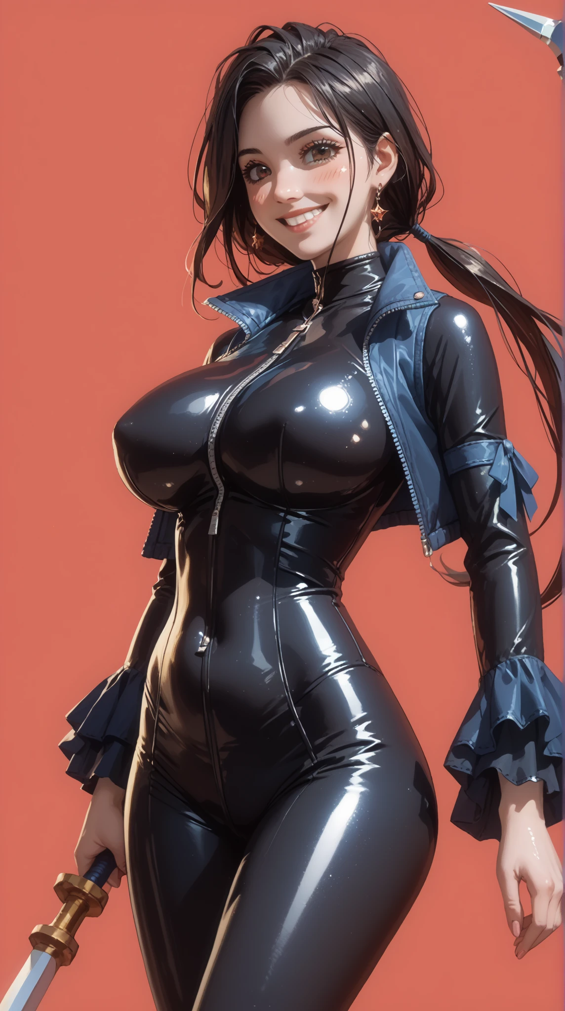 full body picture Unreal Engine 5 8K UHD of beautiful women, wearing tight latex catsuit covered whole body, latex mask, latex collar, corset, latex body harness and lace, arm and leg cuffs, blindfold, latex long glove, best quality, masterpiece