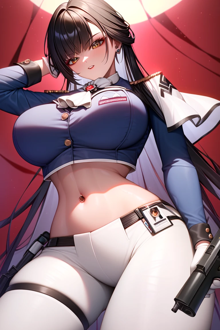 anime girl in black lingerie with red jacket and thigh high boots, seductive anime girls, tohsaka-rin, black-haired mage, beautiful and seductive anime woman, attractive anime girls, beautiful alluring anime teen, attractive matoi ryuko, anime best girl, akane owari danganronpa, female anime character, oppai, anime woman, beautiful anime woman,hugetits