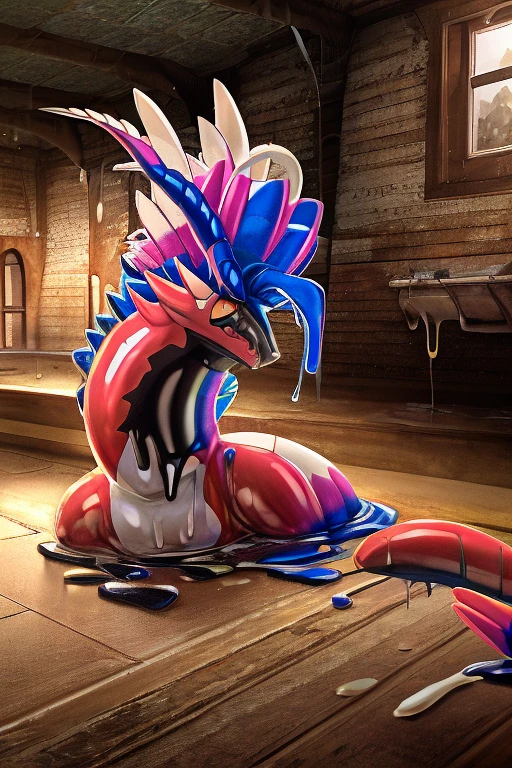 A young boy with devil-like wings is wearing a hero suit,Mouth wide open with expression of pain,Sweating and drooling profusely,Semen dripping from his huge erect penis,A strong, well-trained body like a bodybuilder,A large amount of ,Orgy,self-sucking,Masturbation,Hero Suit,Crying face,Devil Body,Biggest muscles、Across the muscle,Face facing up