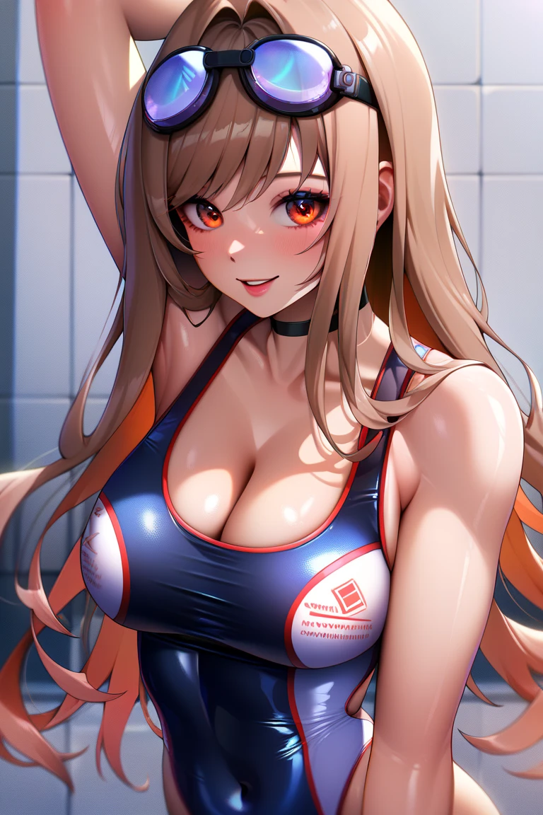 (8k, masterpiece), ultra high resolution, (realistic, photo-realistic), Amanda Bynes, nurse costume, at the rock concert, giving a cute and sexy smile, dynamic lights, delicate face, detailed skin, realistic skin details, visible pores,