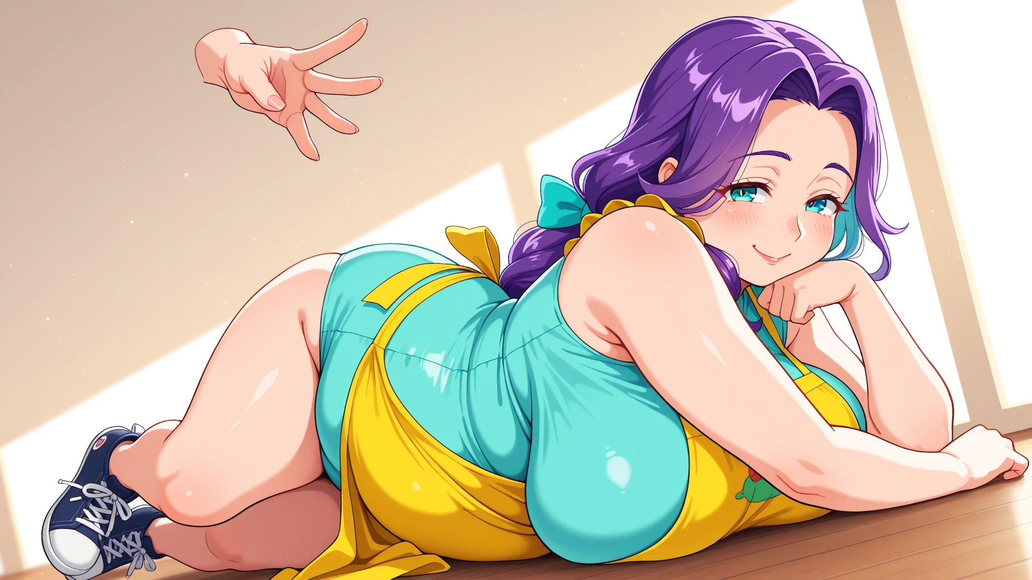 Adagio Dazzle and Sunset Shimmer, facesitting, Adagio Dazzle and Sunset Shimmer Equestria girls, in the living room, Adagio Dazzle and Sunset Shimmer, cuerpo completo, High resolusion.
