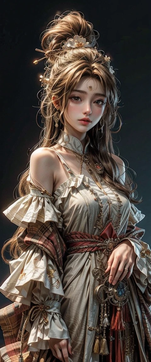 ((Masterpiece, Top Quality, Super Detail, High Resolution)), Solo, Beautiful Girl, Radiant Eyes, Perfect Eyes, 15 Years Old, Black White Gold Theme, Medieval Knight, Telegraph,