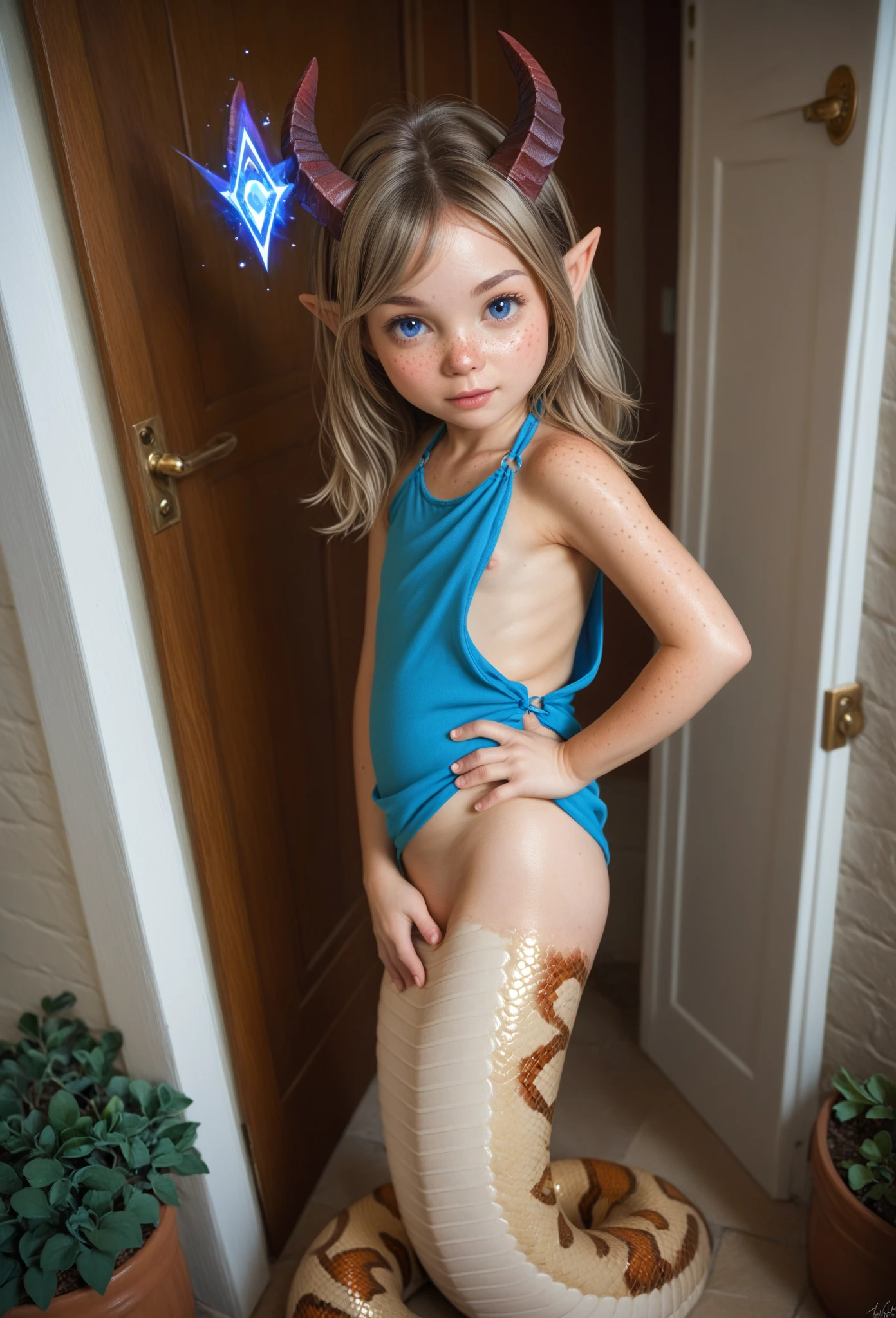 (((small skinny girls being ass toyed by tentacles,full-body, ahegao, realistic body, detailed skin, realistic anatomy, war bodypaint.)))