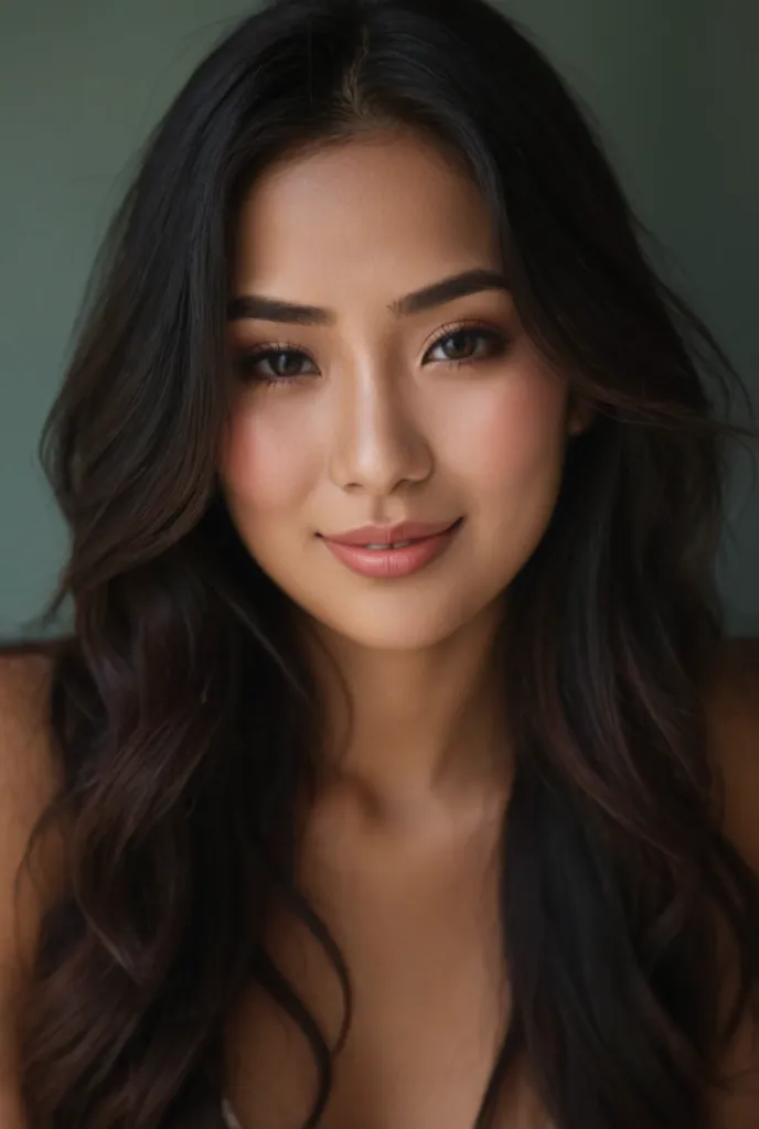 beautiful chinese woman, very detailed, 25 years, innocent face, long hair, natural wavy, black eyes, super model face, childish face, beautiful face, thin nose, thin face, naked, big breast , (shot of face and breast), (fluent semen running down her breast),, high resolution, masterpiece, best quality, intricate details, highly detailed, sharp focus, detailed skin, realistic skin texture, texture, detailed eyes, professional, 4k, charming smile, shot on Canon, 85mm, shallow depth of field, kodak vision color, perfect fit body, extremely detailed, foto_\(ultra\), photorealistic, realistic, post-processing, maximum detail, roughness, real life, ultra realistic, photorealism, photography, 8k uhd, photography