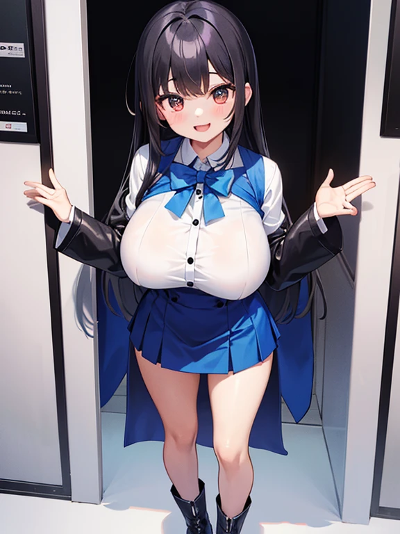 gigantic cleavage breasts,torn laundry,standing on your feet,Cleavage is seductive,exhilarated,areola of breast,At high temperatures,A MILF。did not wear panties,Smooth neck,No underwear,Tear pants,Underwear is torn,There are holes in the clothes,traces of ,opening legs