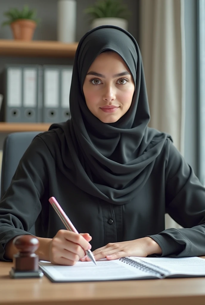 A beautiful fair skin hijabi Pakistani girl secretary 26 years old with a perfect body in the office. With her perfect nipples and pussy