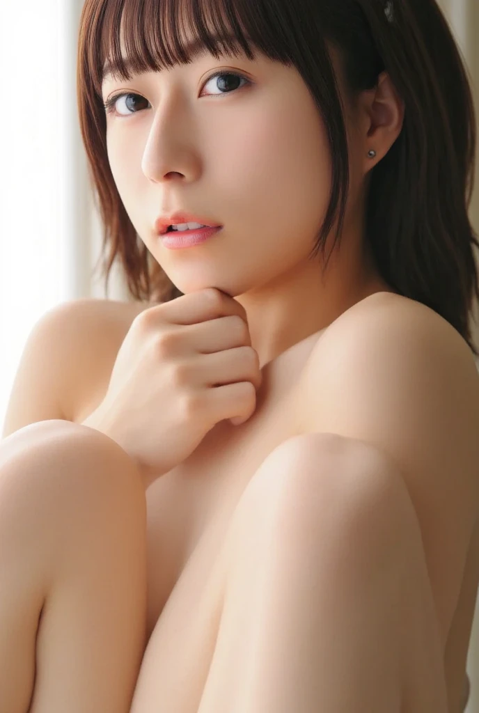 neat college girl、petite person、(Slimed、small tit、flat boobs、small tit)、Photorealsitic、detaileds, Skin Texture, 超detaileds、Delicate and sexy collarbone、Longhaire、A smile、Super Detailed Face、detaileds唇、detailedsな目、二重まぶた、cute like an idol、8k photo, (hyper realisitic:1.35), (Realistic:1.4), Beautuful Women, flat chest, Solo, Light makeup, masutepiece, Highest Quality, High quality, Solo, , No bra, Latin, puberty, Open thighs,big hippig butt、 Healthy thighs, Obscene,short torso、short length from chest to navel、 bed,, Heavy breathing, expressions, Open legs (japanaese girl:1. 5), close-up, mastserpiece, top-qualityの, FULL ANATOMY, Raw photo, Photorealism, Face, incredibly funny, Beautiful Girl, Cute, Short hair, depth of fields, High resolution, Ultra Detail, Fine detail, Very fine, Very fine eyes and face , Sharp pupils, Realistic pupils, Sharp Focus, Cinematic lighting, flat chest, Small breasts, Small, (Small bust:1. 2), Small bust ((Small, Flat, Small bust)), Delicate and sexy collarbone, slender, mastserpiece, Soft light, on white bed, single thread, Naked! 、Rooms with natural light, lying on bed, crotch open, genitals through thin pubic hair, You can see the cute shy expression, expressioness, Makeup that dulls the face, The skin color of the body and the skin color of the face are the same color, Unadorned natural color, face is not too white, Natural Skin, Natural light coming in through the window, Devilish charm, there are freckles on my skin、Very few.((top-quality、8K、masterpiece:1.3))、Beautie、1 girl in、dark brown hair、Messy bun hair、(Lying on the futon、Open your legs:1.2)、超detailedsな顔、非常にdetailedsな唇、detailedsな目、二重まぶた、((fullnude))、Japan Woman、20yr old、A smile、Thigh opening、Hairy genitals、One mole on the face、There#39;what#39; in my chest、the stomach protrudes slightly、A devilish charm that everyone will love!