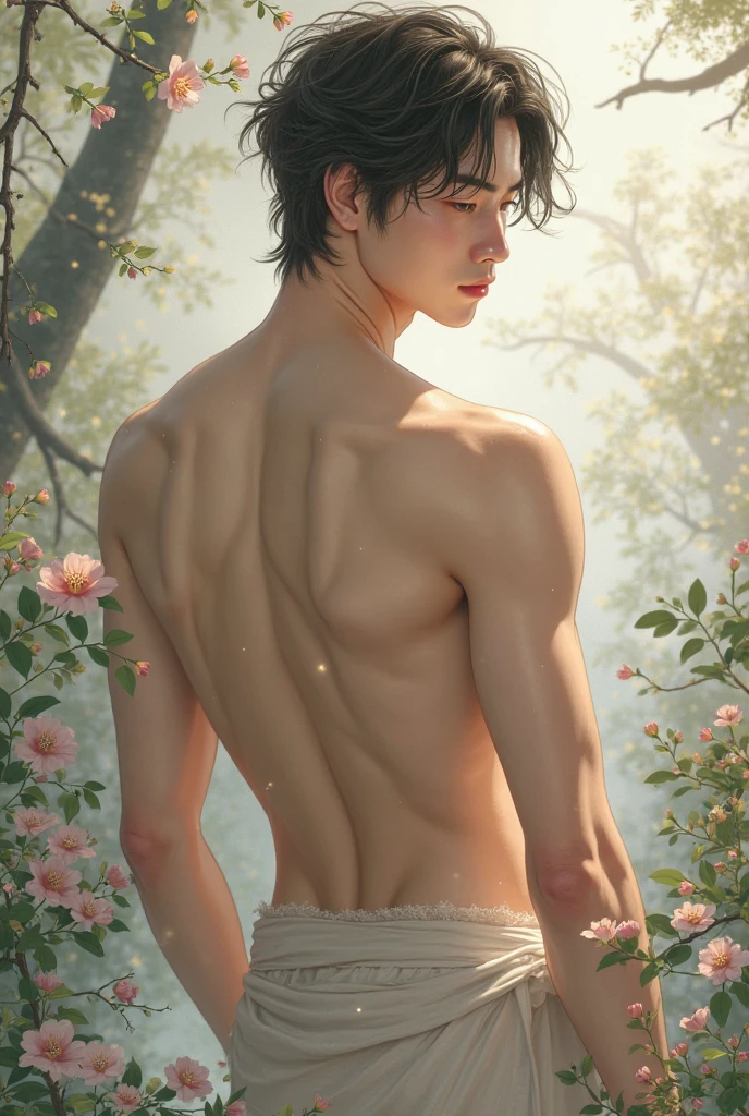 1boy, young, naked