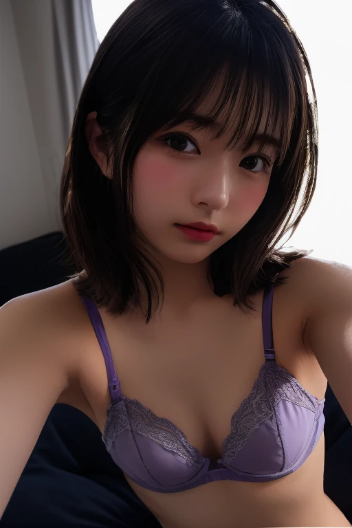 1 Girl, Beautiful, Baby Face, 20 Years Old, White Skin, Saggy Colossal Breasts, Sexy Pose, Wearing Lingerie Dress, (Golden Lingerie Outfit), Blue Eye, Muscles, Bokeh, ((night:1.3)), ((dark:1.3)), Hotel Room Background, Masterpiece, Dizzy, Foggy, ((Pink Hair)), Twintails, Pink Coloured
