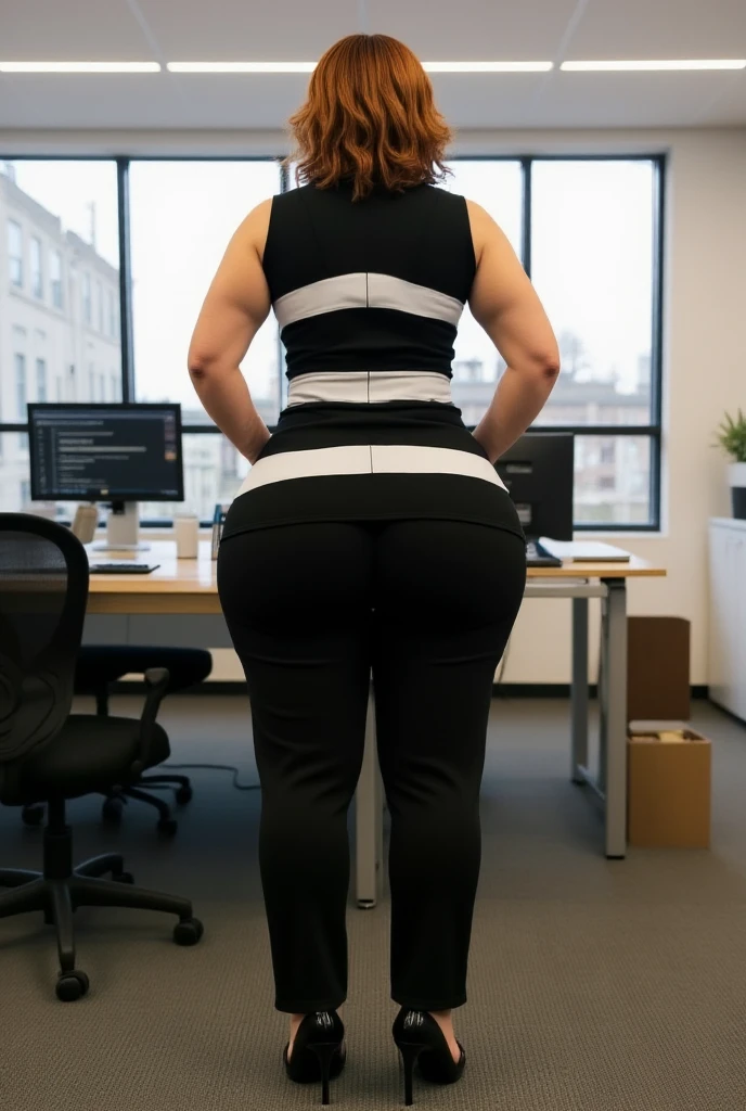 4 meter tall slightly overweight indian men. 20 years old. Childish Young hairless fresh face. In london with friend. Very sexy Posing for camera. Muscular. Wearing a tight black and office suit . Big ass. Smooth body and face. Belly seen. Long long legs. Sitting on chair. View from the back.