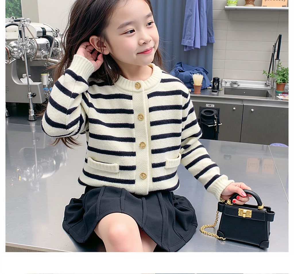 Caucasian、female、Brown Hair、kindergarten
