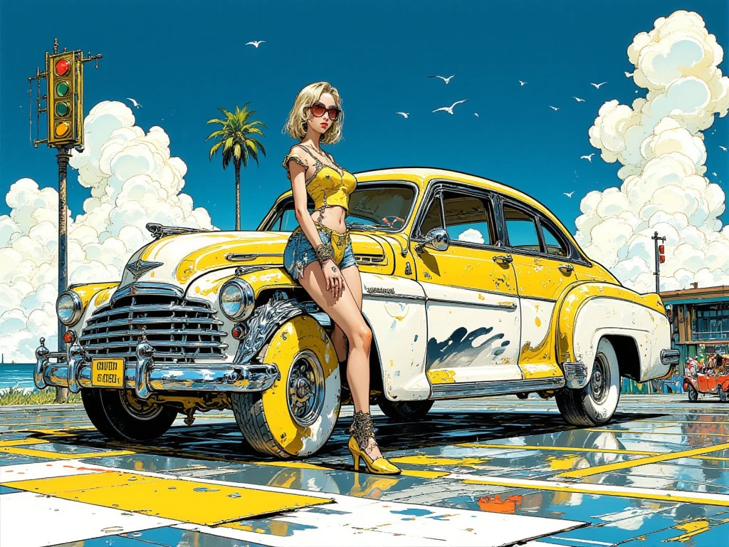(masterpiece, top quality, best quality, official art, beautiful and aesthetic:1.2), (1girl:1.3), extreme detailed,(fractal art:1.3),colorful,highest detailed big boobs legs spread out! You can see and the 2 niples legs spread out naked nude