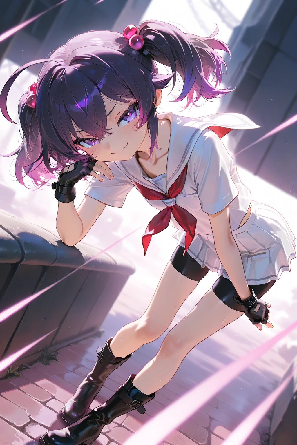 Sailor Saturn, covered in sweat and translucent slime, grapples with,baseball,(batt)
