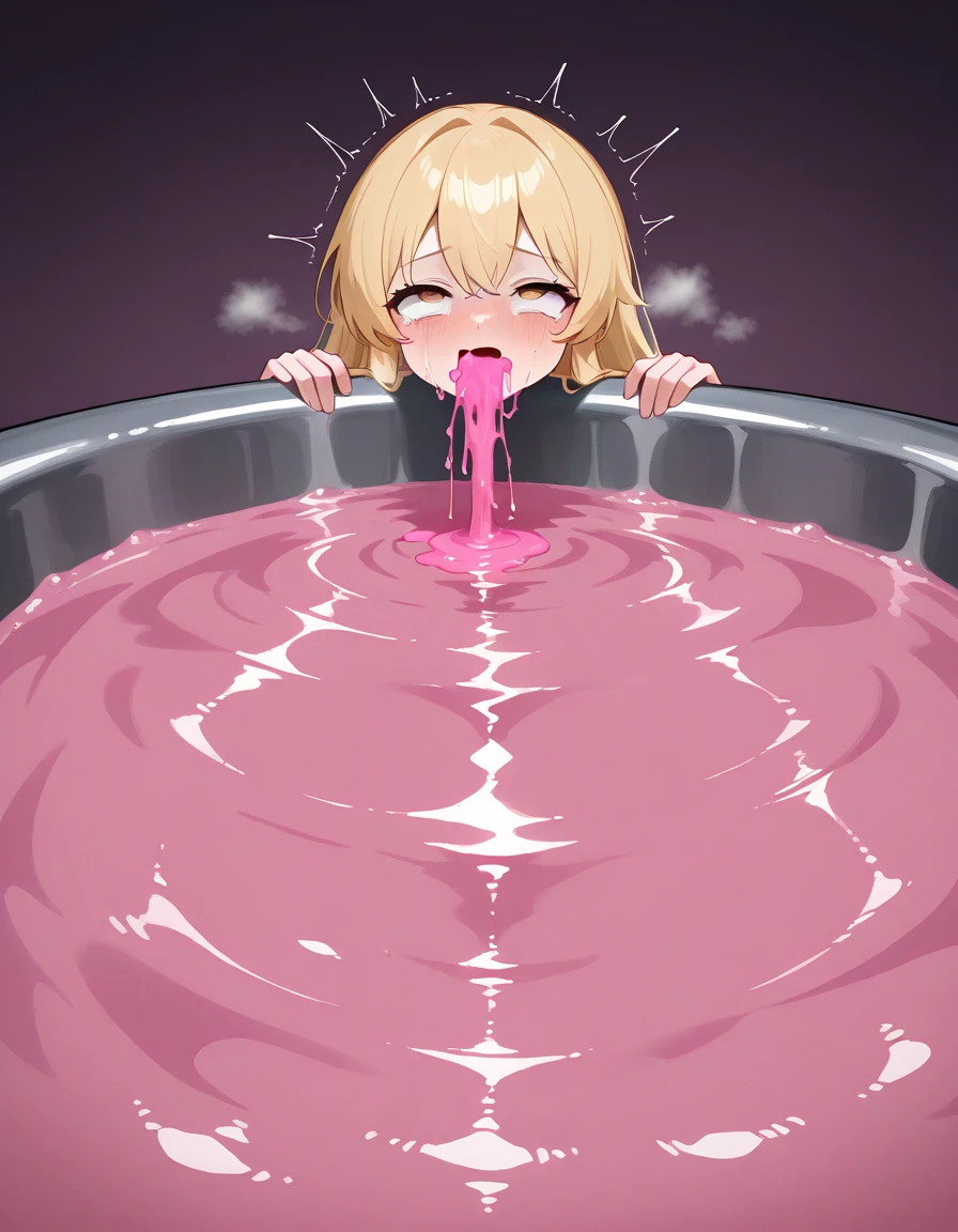 (masterpiece, highest quality,NSFW:1.3), 1 Girl, alone, Toga Himiko, The whole body is shown, ((toddler, infant):1.5), (Flat Chest):1.5), (((bukkake))), showing pussy, showing nipple, (ahegao:1.3), (crossed eyes, rolling eyes:1.2), (open mouth, tongue out), (double v:1.3), Semen dripping from the mouth, Used condoms scattered on the floor and on the girl&#39;s body